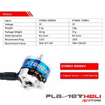 LDARC Brushless Motor for Tiny Multirotor XT0804-7500KV